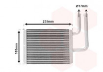 Kachelradiateur, interieurverwarming