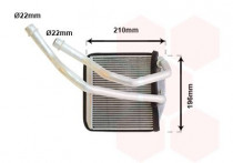 Kachelradiateur, interieurverwarming