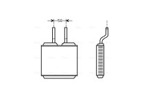 Kachelradiateur, interieurverwarming