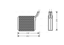 Kachelradiateur, interieurverwarming