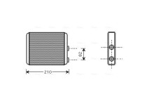 Kachelradiateur, interieurverwarming