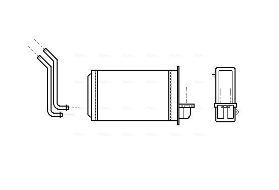 Kachelradiateur, interieurverwarming