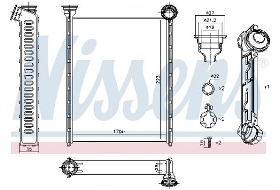 Voorverwarmer, interieurverwarming