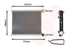 Kachelradiateur, interieurverwarming