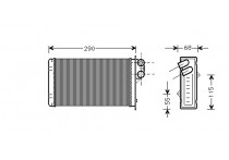 KACHELRADIATEUR -5/99 Type Valeo