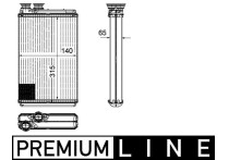 Kachelradiateur, interieurverwarming