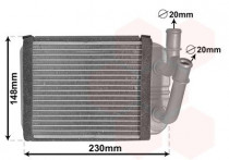 Kachelradiateur, interieurverwarming