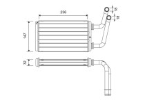 Kachelradiateur, interieurverwarming