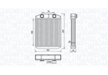 Kachelradiateur, interieurverwarming