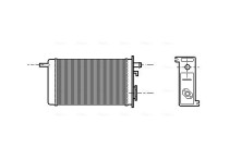 Kachelradiateur, interieurverwarming