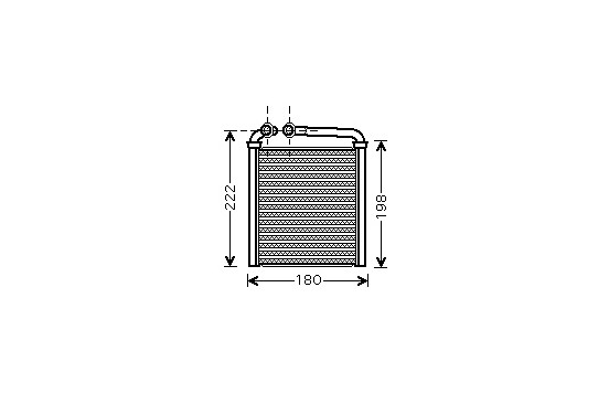 KACHELRADIATEUR 153x180