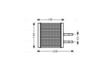 Kachelradiateur, interieurverwarming