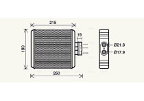 Kachelradiateur, interieurverwarming