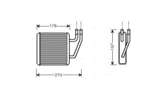 Kachelradiateur, interieurverwarming