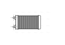 Kachelradiateur, interieurverwarming