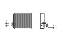 Kachelradiateur, interieurverwarming