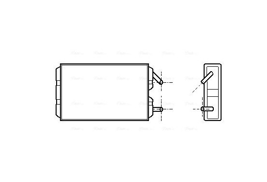 Kachelradiateur, interieurverwarming