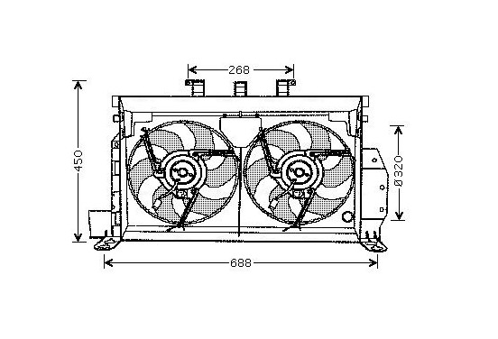 Koelventilator CN7521 Ava Quality Cooling