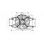 KOELVENTILATOR  COMPLEET 1.9JTD      Magneti/Denso 0147746 International Radiators