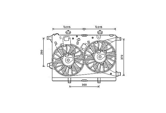 Koelventilator AL7517 Ava Quality Cooling