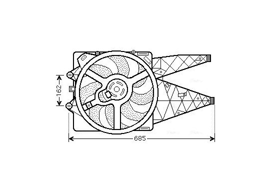 Koelventilator FT7531 Ava Quality Cooling