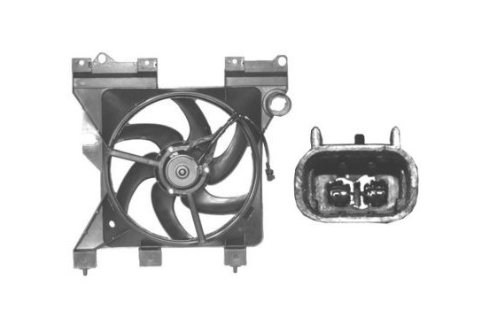 KADER + VENTILATOR  Xsara/Berlingo 1.4A/C -00 0956746 International Radiators