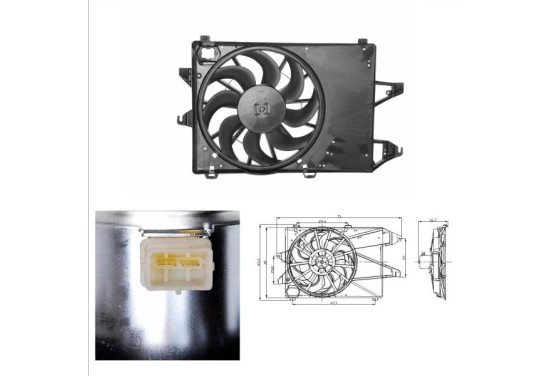 Koelventilator 47002 NRF