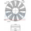 Koelventilator 85664 Nissens, voorbeeld 5