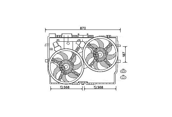 Koelventilator FT7584 Ava Quality Cooling