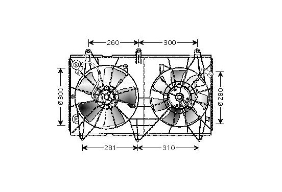 Koelventilator HD7516 Ava Quality Cooling