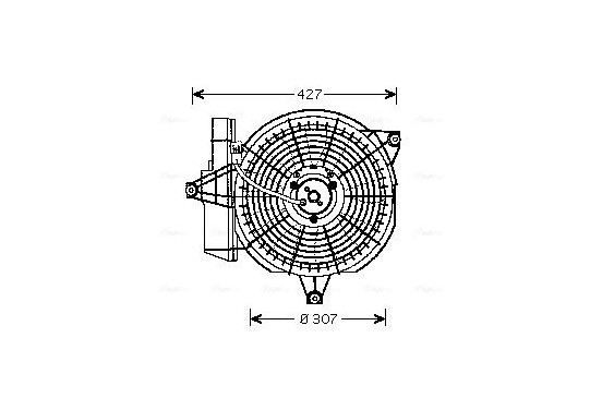 Koelventilator HY7515 Ava Quality Cooling