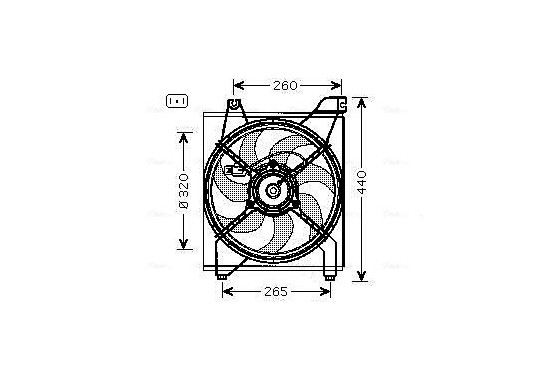 Koelventilator KA7542 Ava Quality Cooling