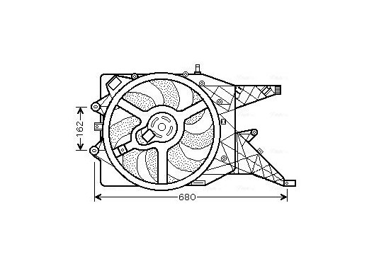 Koelventilator OL7514 Ava Quality Cooling