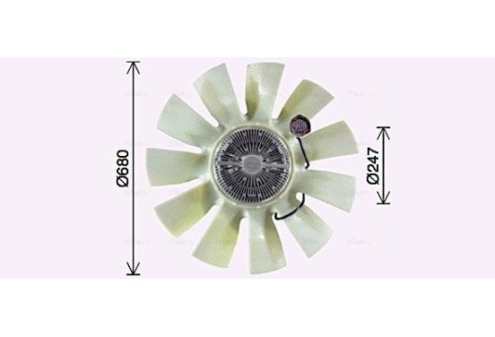 Koelventilator REF138 Ava Quality Cooling