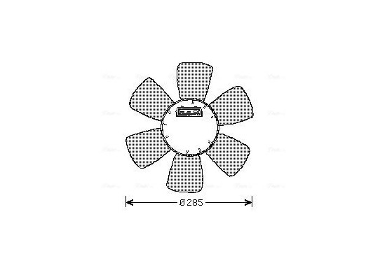 Koelventilator VN7524 Ava Quality Cooling