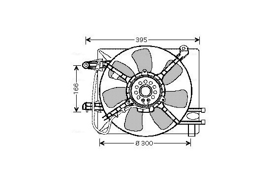 Koelventilator DW7505 Ava Quality Cooling