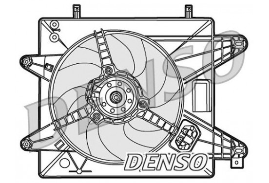 Koelventilator DER09088 Denso