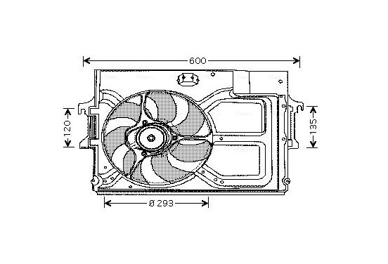 Koelventilator FD7519 Ava Quality Cooling