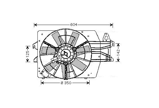 Koelventilator FD7518 Ava Quality Cooling