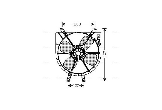 Koelventilator HD7505 Ava Quality Cooling