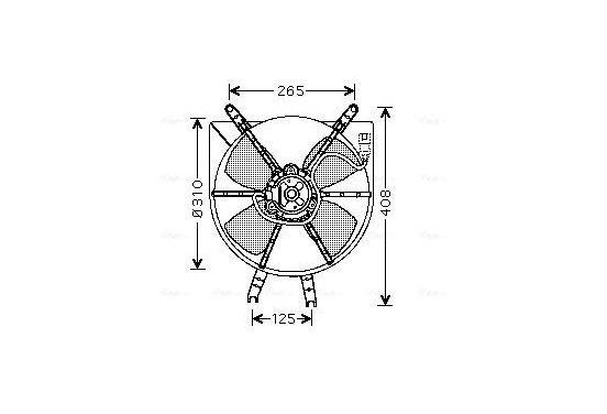 Koelventilator HD7506 Ava Quality Cooling