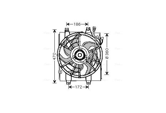 Koelventilator HY7510 Ava Quality Cooling