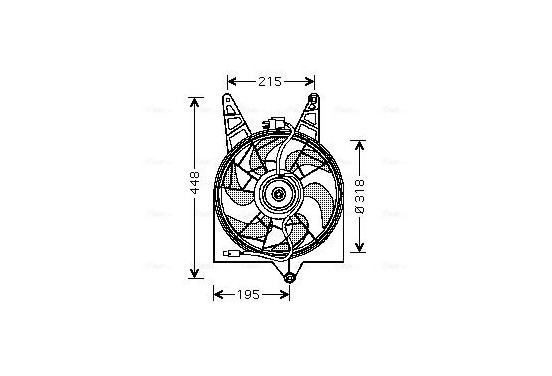 Koelventilator HY7501 Ava Quality Cooling