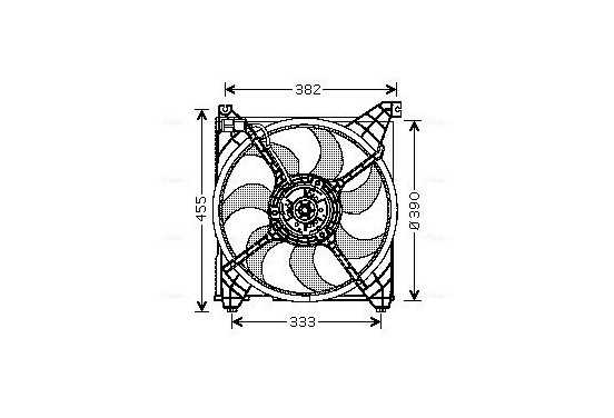 Koelventilator HY7508 Ava Quality Cooling