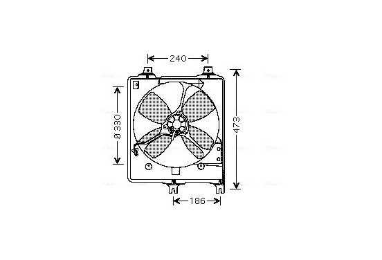 Koelventilator MZ7509 Ava Quality Cooling