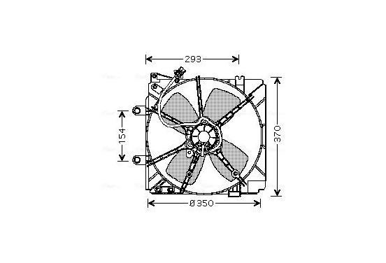 Koelventilator MZ7511 Ava Quality Cooling