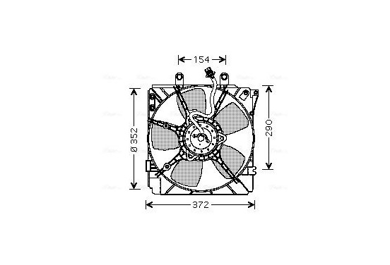 Koelventilator MZ7512 Ava Quality Cooling