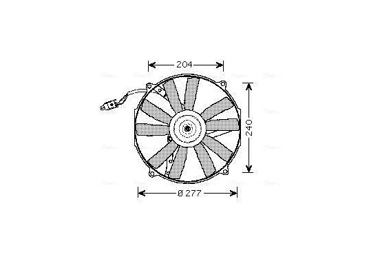 Koelventilator MS7513 Ava Quality Cooling