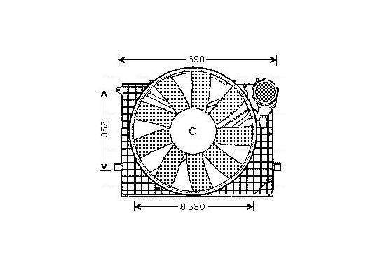 Koelventilator MS7505 Ava Quality Cooling