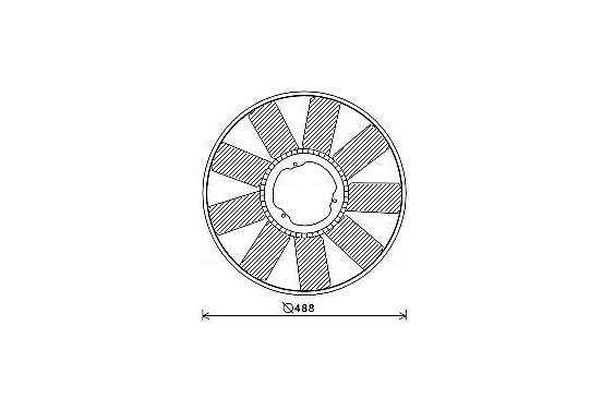 Koelventilator MEB276 Ava Quality Cooling